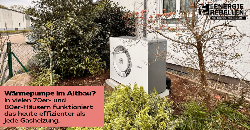 Wärmepumpe im Altbau sinnvoll